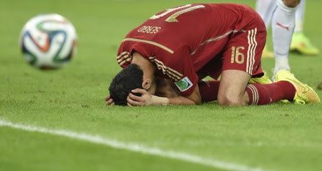 News Photo 1 - Not Applicable - Special Annoucements - spain_out_of_worldcup