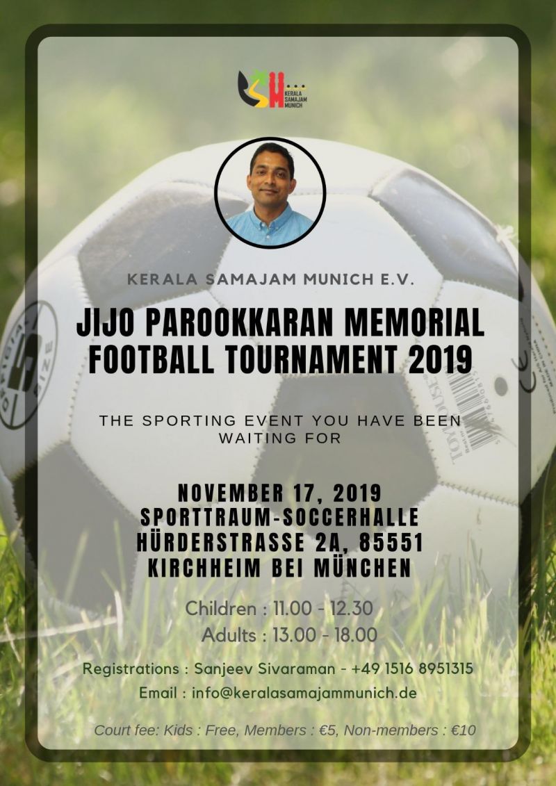 News Photo 1 - Germany - Otta Nottathil - football_jijo_parokkaran_memmorial_munich