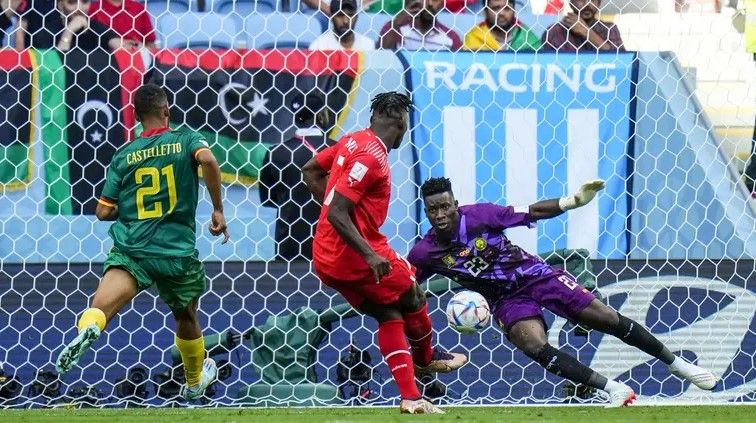 News Photo 1 - Gulf - Sports - switzerland_defeated_cameroon