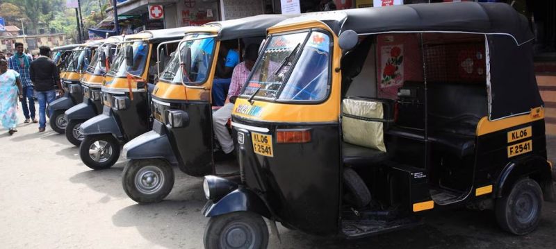 Photo #1 - India - Otta Nottathil - new_permit_auto_rikshaw_all_over_kerala