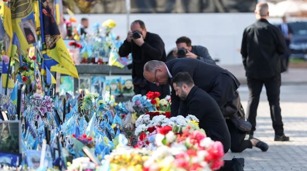 Germany - Otta Nottathil - Drone_Attack_during_Merz_visit_Russia_strikes_Kyiv_bridge_amid_Chancellor_trip News Photo 1 - Germany - Otta Nottathil - Drone_Attack_during_Merz_visit_Russia_strikes_Kyiv_bridge_amid_Chancellor_trip